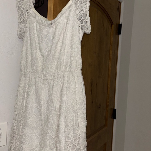 Size small Free people white lace off the shoulder - Picture 3 of 3